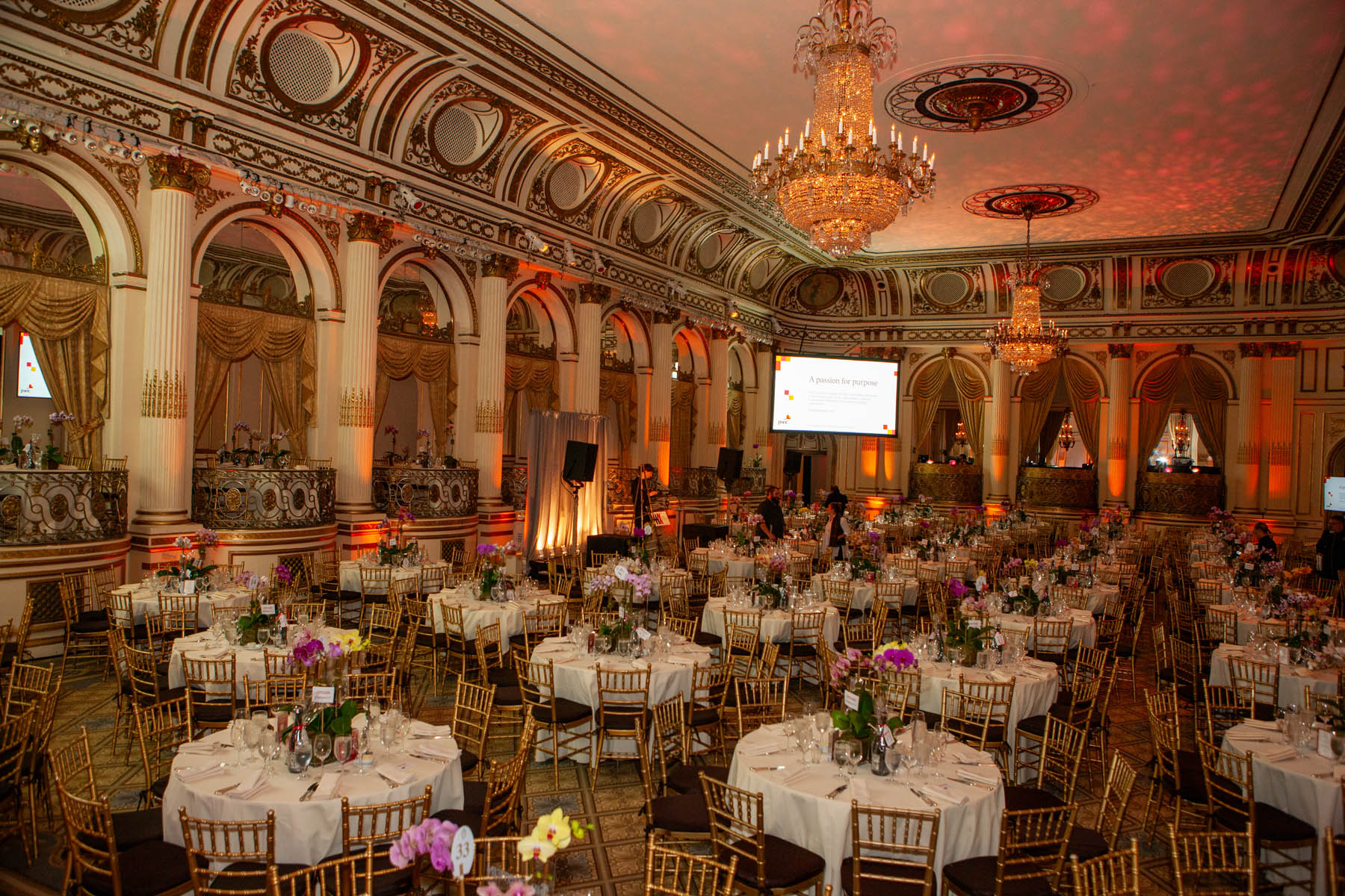 New Year's Eve Gala in the Grand Ballroom 